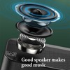Digital Radio Alarm Clock Bluetooth Speaker Clock with Time and