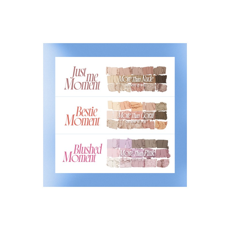 fwee [fwee]More Mood Eyeshadow Palette (6 Colors)