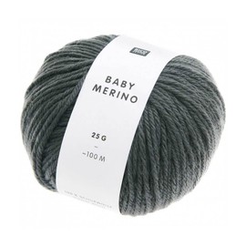 Rico Design Wool Ball - Anthracite - Baby Merino