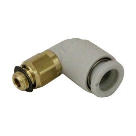 SK11 One-Touch Pipe Fitting Elbow Union for 0.2 inch (6 mm) Hose KQ2L06-M5A