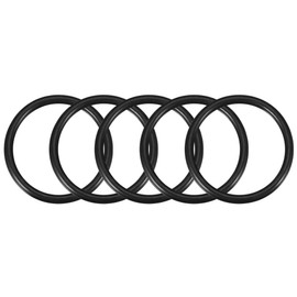 uxcell Nitrile Rubber O-Rings 70mm OD 60mm ID 5mm Width, Metric Sealing Gasket for Automotive Machine Plumbing, Pack of 5