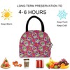 ZzWwR Chic Sugar Skulls Day of the Dead Reusable Lunch