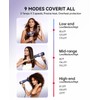 CONFU Hair Dryer, Ionic Hair Dryer for Curly Hair with