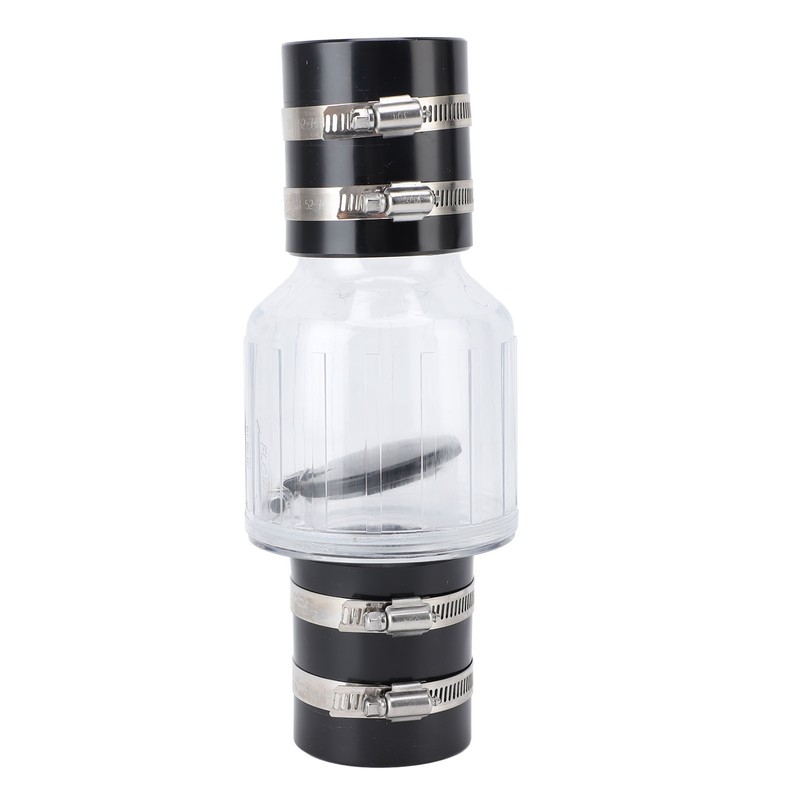 Silent Sewage Sump Pump Check Valve Spring Loaded Flapper for