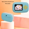 Instant Print Camera with Printer Paper 16MP 1080P MP3 Music