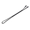 Kleravitex BLACK Jumbo 2.75" Bobby Hair Pins - Black Tipped