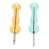 2 Pcs Punch Needles 5mm 3.5mm Improve Efficiency Save Labor