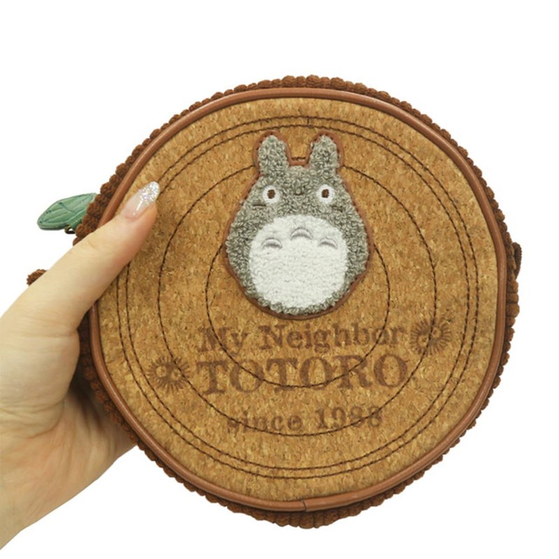 Marushin 1165045700 Pouch (Large) Ghibli My Neighbor Totoro Log Corduroy