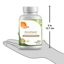 Zahler AccuVision, Advanced Eye Health Formula, 120 Capsules
