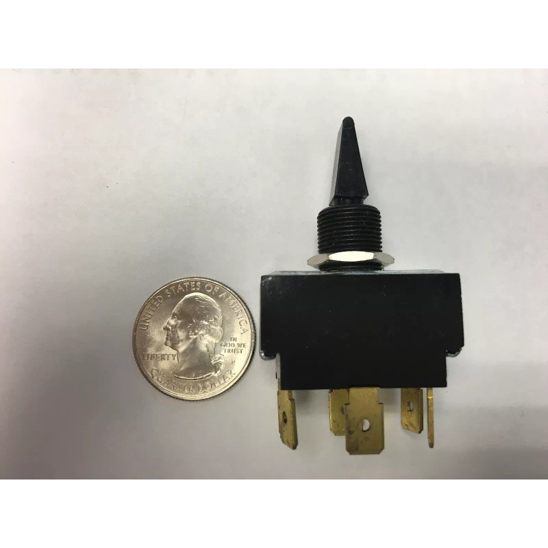 CARLING Toggle Switch On/Off/On 10A-250 15A-125 VAC 3/4HP w/ mounting