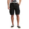 UNIONBAY Men's Survivor Belted Cargo Short, Black, 30