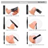 Groomarang 15 Piece Manicure Set for Men Stainless Steel Nail