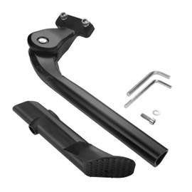 rurufuy Bicycle Stand 24-29 Inches, 7.5 cm Height Adjustable and Universal Side Stand, Aluminium Alloy Bicycle Stand, Non-Slip Side Stand for Bicycle, Mountain Bike, Road Bike