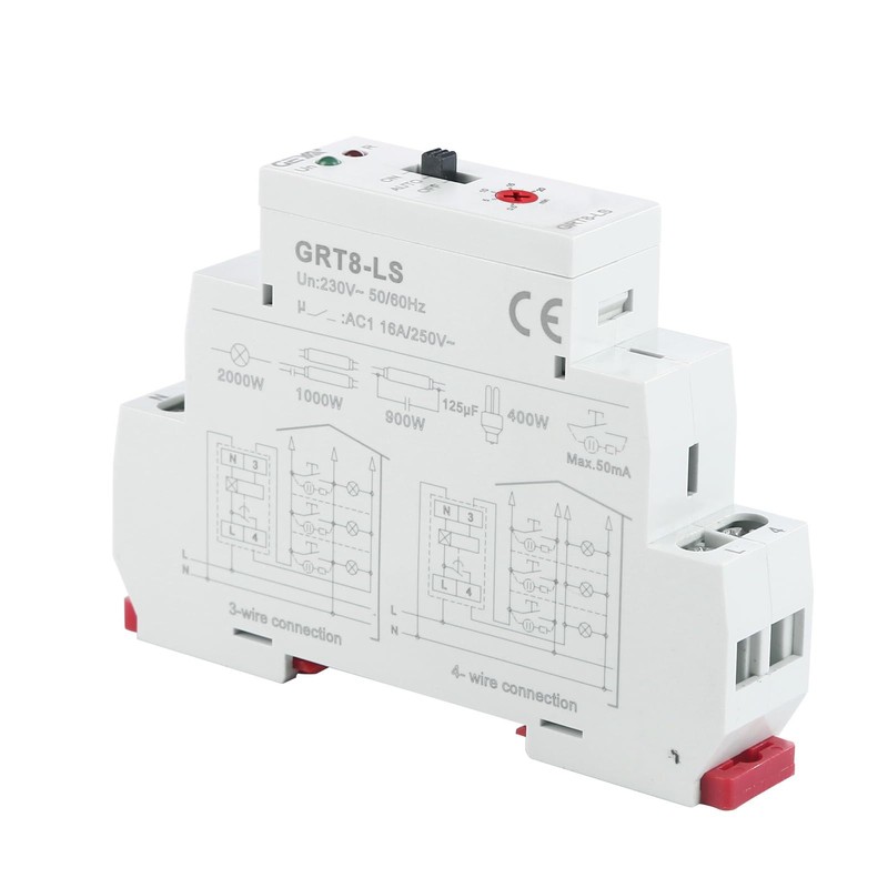 GEYA Staircase Switch Lighting Timer Switch 230VAC 16A Delay off