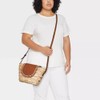 Universal Thread Straw Crossbody Bag - Universal Thread Mustard