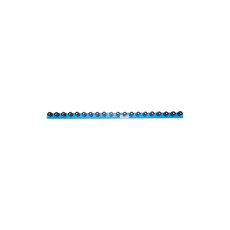Conveyor Rails with Plastic Skate Wheels 5'- T1 Style Gravity
