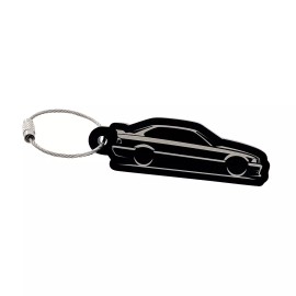 Boostnatics Acrylic Keychain Keyring fits E36 M3 Key Fob