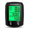 Bike Computer Wired, Bicycle Odometer Wired MPH KM/H Bike Speedometer