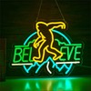 Sasquatch Believe Neon Sign for Wall Decor, Bigfoot Neon Signs