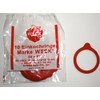 20 Einkochringe / Weckringe / Einmachringe 54x67 mm für Mini-Weckgläser