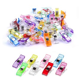 40 PCS Sewing Clips, Plastic Sewing Clips for Fabric, Quilting Clips for Sewing,Dressmaking Crafting,Hanging Objects, Fabric Clips, Small Clips