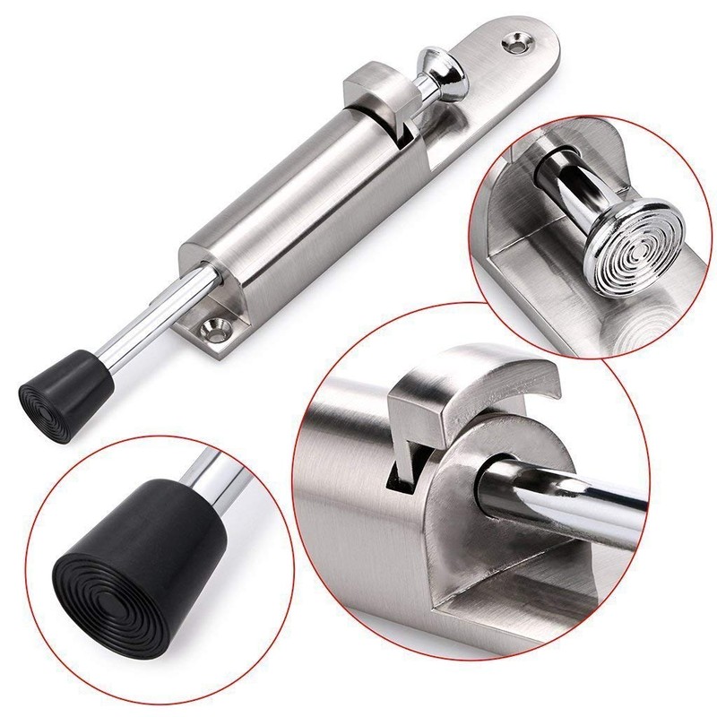 2 Pack Easy-Step Door Stop, CBTONE Stainless Steel Step Door