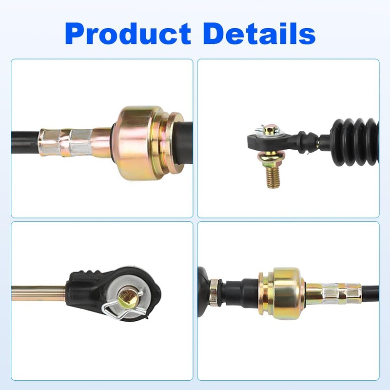 WMPHE Automatic Transmission Gear Shift Cable Replacement for 33820-07060 3382007060