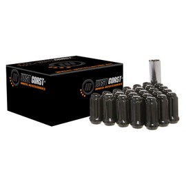 West Coast Accessories W5514STB Wheel Lug Nut & Install Kit