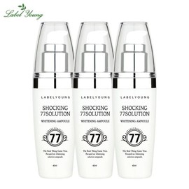 2+1 Shocking 77 Solution Whitening Ampoule 45ml / 2+1 쇼킹77솔루션 화이트닝 앰플 45ml