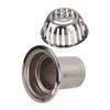Roof Floor Drain Stainless Steel Non Blocking Balcony Outdoor Rain