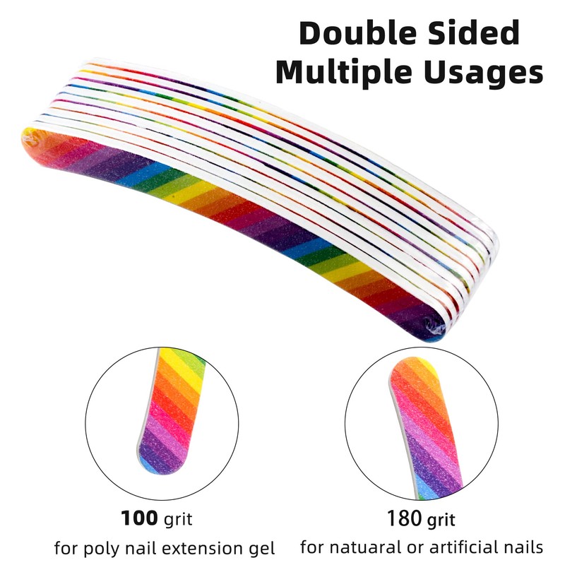 VIVID TELLA Nail File Set Pro Nail Buffer Nail File