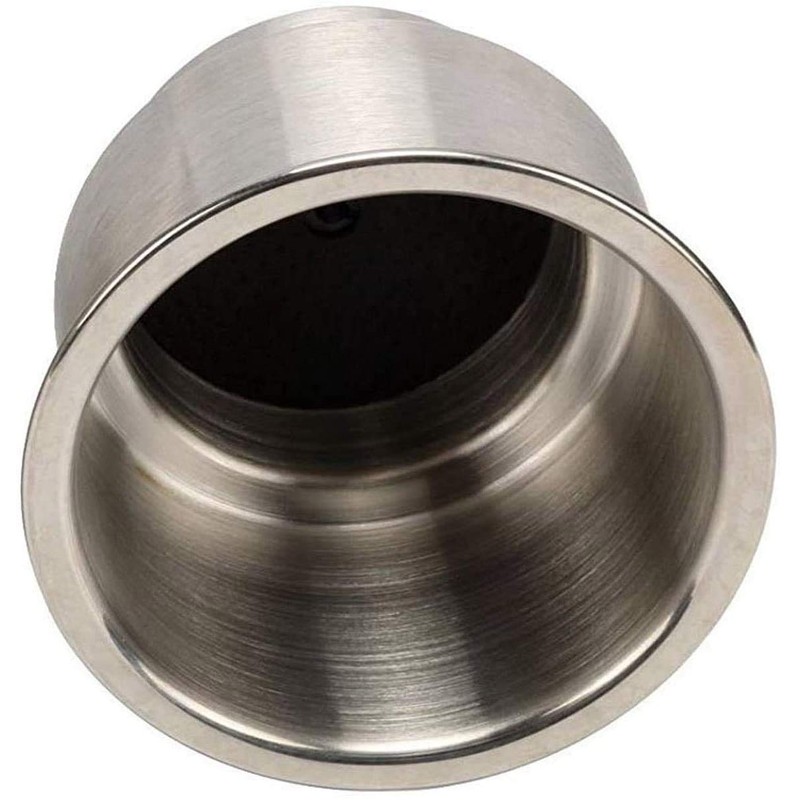 4pcs Stainless Steel Cup Drink Holder with Drain Marine Boat