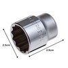TONE Socket (12 Angles) 3D-21 Insertion Angle 0.3 inch (9.5