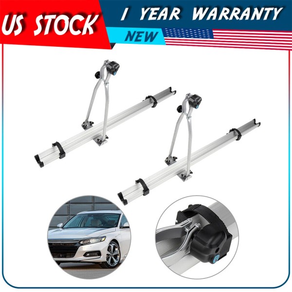 autodayplu 2 Bicycle Carrier Hitch Receiver 2' Heavy Duty Mount