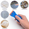 8 Pcs Plastic Razor Blade Scraper and 100 Pcs Blades,