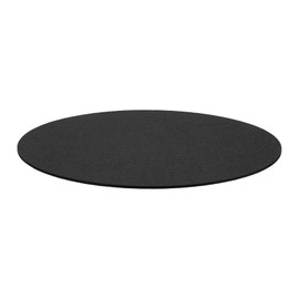 uxcell Round Felt Furniture Pads, 12" Dia x 0.12" Thick Adhesive Backed Felt Non-Slip Anti-Scratch Felt Pads Chair Leg Protectors for Protecting Hardwood Floor, Black