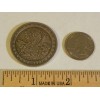 Pirate Skulls Hobo Coin Token Large Lucky Luck Pocket Piece