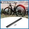 A ABSOPRO 12 Pcs 14G J Bend 298mm Bike Bicycle