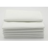 Milliken Signature Plus Polyester Square White Napkins (Set of 12)