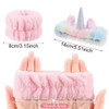 CJQRL Unicorn Hairband, Hair Band and Bracelets, Headband Wrist Wash