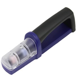 Chef Craft Select Ceramic Knife Sharpener, 2 Stones, Purple