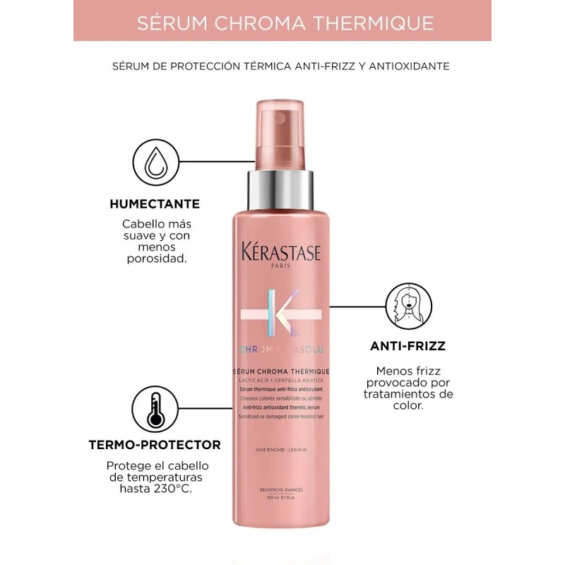 Serum Termoprotector Cabello Kerastase Chroma Absolu 150 Ml