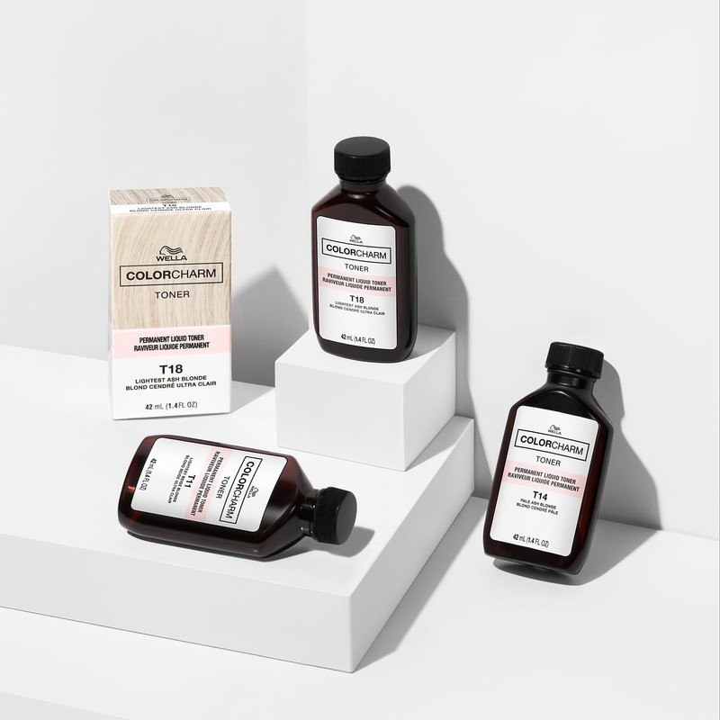 COLORCHARM Permanent Liquid Toners| Neutralize Brass| Free of Parabens| Vegan|