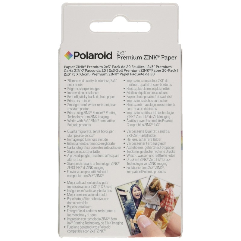 Polaroid POLZ2X320 2 x 3 inch Premium Zink Photo Paper