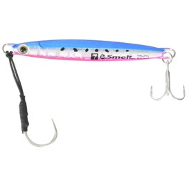 パームス(Palms) メタルジグ ザ・スメルト20 65mm 20g ブルーピンク MG-09 TSM-20 ルアー