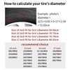 Elk Tire Covers Spare Tire Cover for Truck Jeep Rv