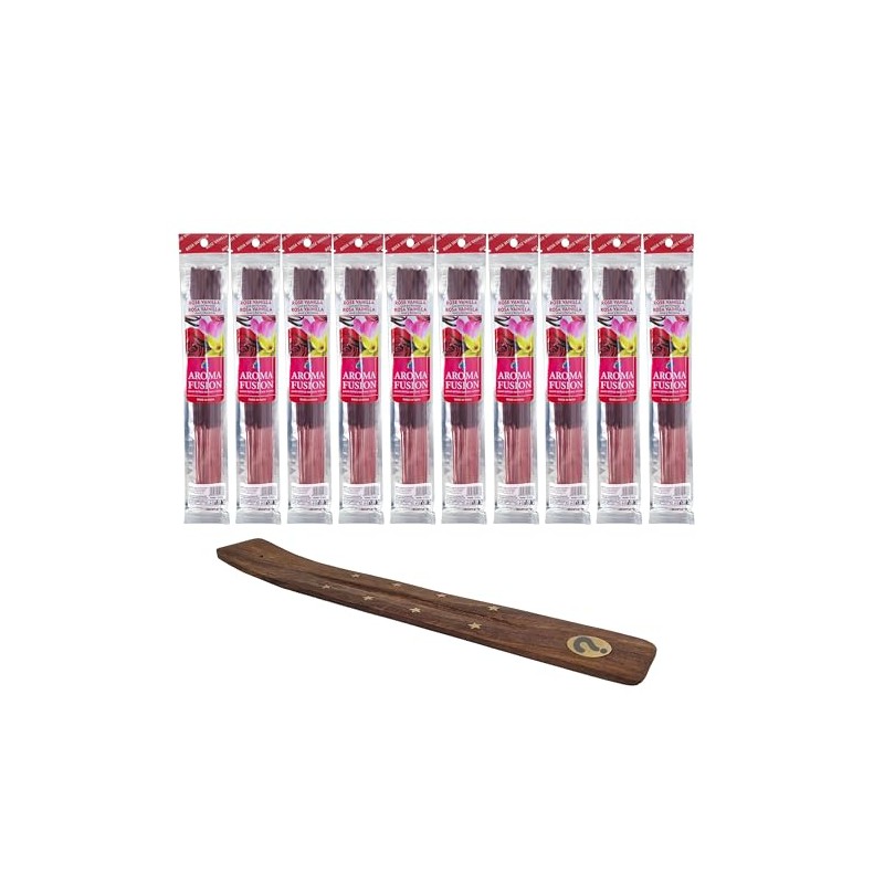 Aroma Fusion Hand Dipped Incense - 10-Pack (15 Sticks Each)