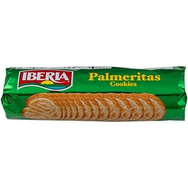 Iberia Palmeritas Cookies, 6.88 oz, Crisp palm leaf cookies. Cholesterol free. Trans fat free. Product of Spain