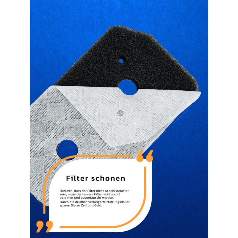 10 x Filter Cloth for Bosch Siemens Constructa Filter Dryer