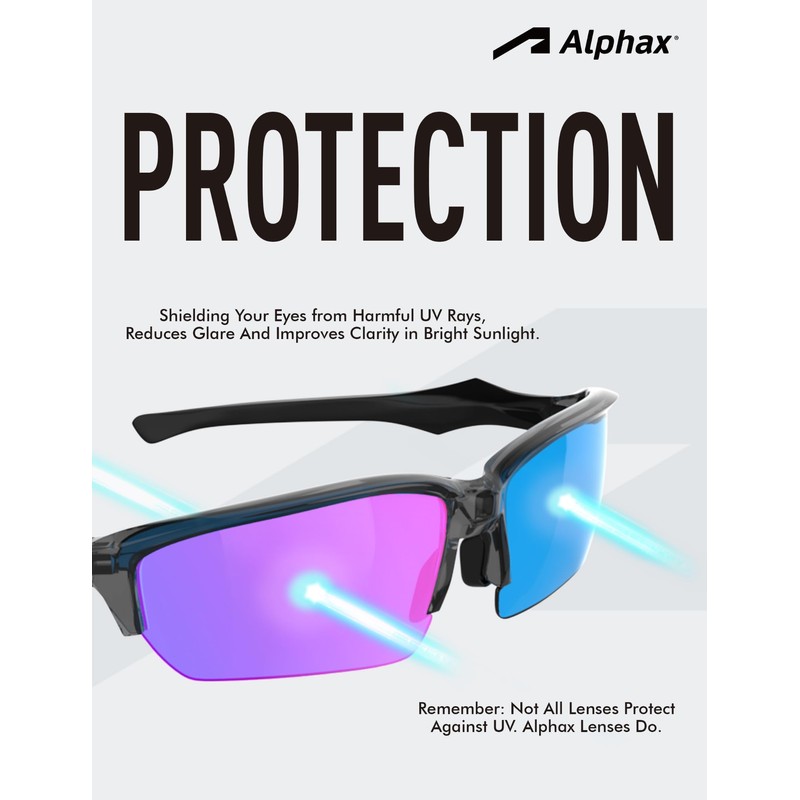 Alphax Dark Brown Polarized Replacement Lenses for Oakley Fives Squared